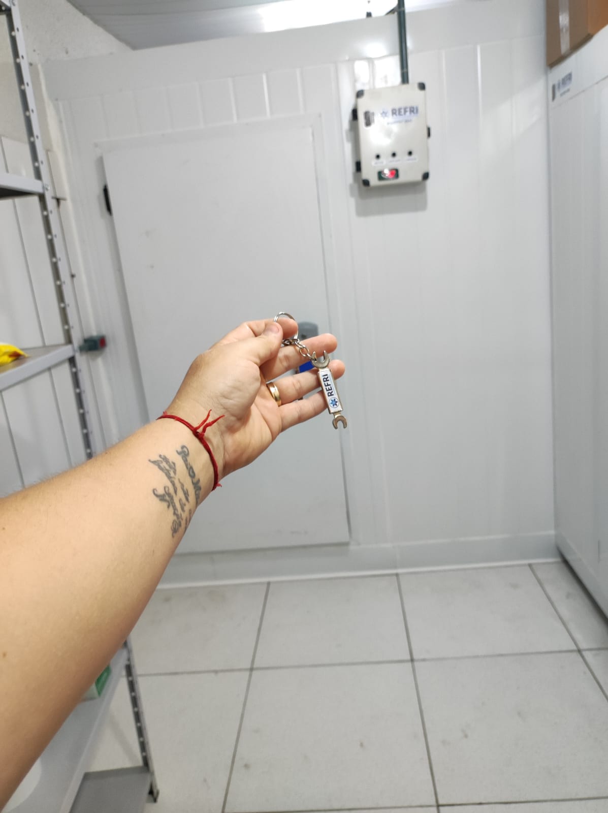 Equipamento entregue e instalado.